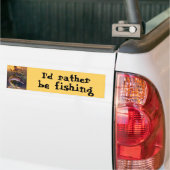 beekforel vis visser, sport Gevist Bumpersticker (Op Truck)