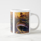  beekforel vis visser, sport Gevist Grote Koffiekop (Rechts)