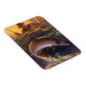  beekforel vis visser, sport Gevist Magneet (Rechterzijde)