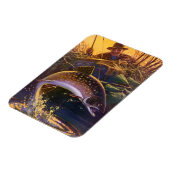  beekforel vis visser, sport Gevist Magneet (Linkerzijde)