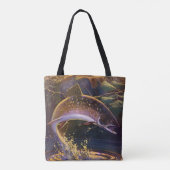  beekforel vis visser, sport Gevist Tote Bag (Achterkant)