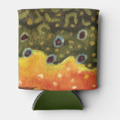 Beekforel Vliegen Ichthyoloog Angler's Blikjeskoeler (Voorkant)