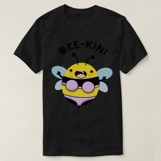 Beekini Funny Bee Puns T-shirt (Design voorkant)