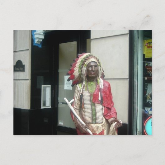 BEEKMAN STREET INDIAN BRIEFKAART (Voorkant)