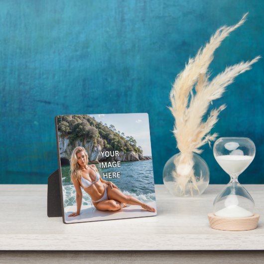BEELD! 🖻 Aangepaste tafelplaque met ezel Fotoplaat (Insitu)