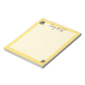 Beeld als honing-do om lijstblocnote te doen notitieblok (Linkerzijde)