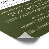  beeld, Antiek dealer, winkel Poster (Hoek)