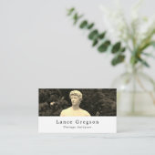  beeld, Antiek dealer, winkel Visitekaartje (Staand voorkant)