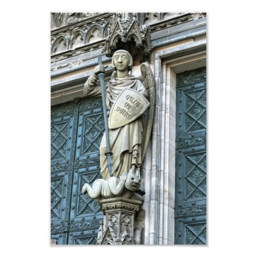 Beeld Dom van Keulen Foto Afdruk (Voorkant)