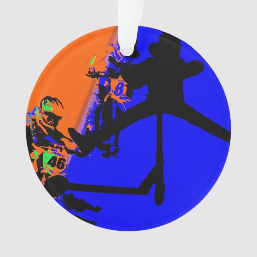 Beeld door - Motox- en Scooter-versiering Ornament (voorkant)