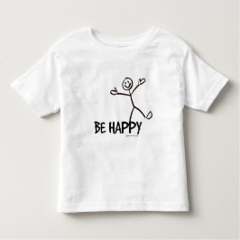 BEELD HAPPY STICK FIGURE TODDLER SHIRT