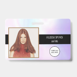 Beeld-ID holografisch bedrijfslogo beveiliging Badge