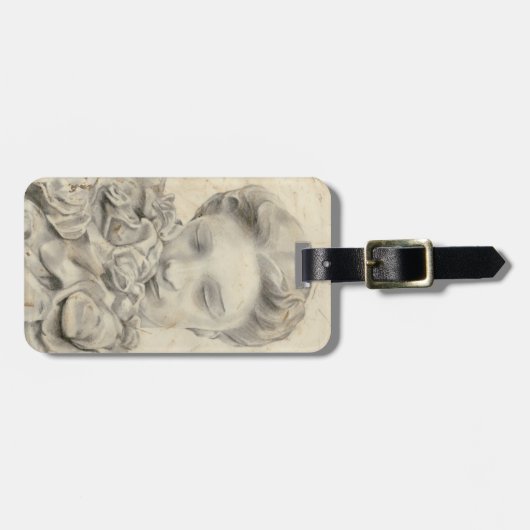 beeld in de tuin I Bagagelabel (Voorkant horizontaal)