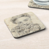 beeld in de tuin I Bier Onderzetter (Linkerzijde)