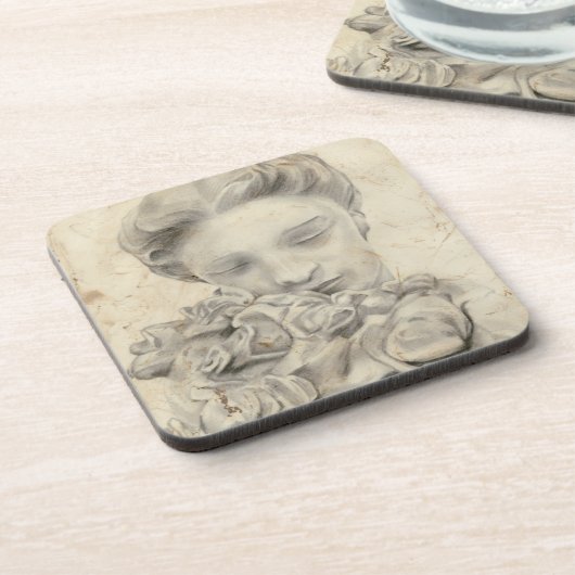 beeld in de tuin I Bier Onderzetter (Linkerzijde)