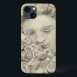 beeld in de tuin I iPhone 13 Hoesje<br><div class="desc">Menselijke vorm</div>