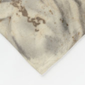 beeld in de tuin I Fleece Deken (Hoek)