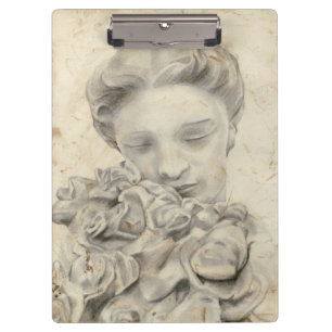 beeld in de tuin I Klembord