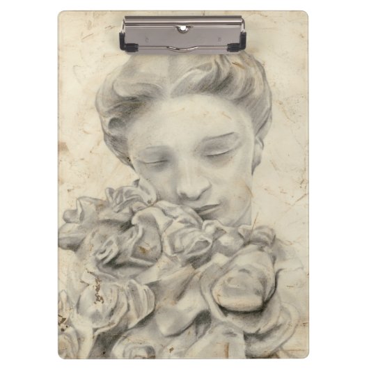 beeld in de tuin I Klembord (Voorkant)