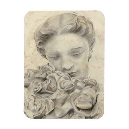 beeld in de tuin I Magneet (Verticaal)