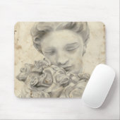 beeld in de tuin I Muismat (Met muis)