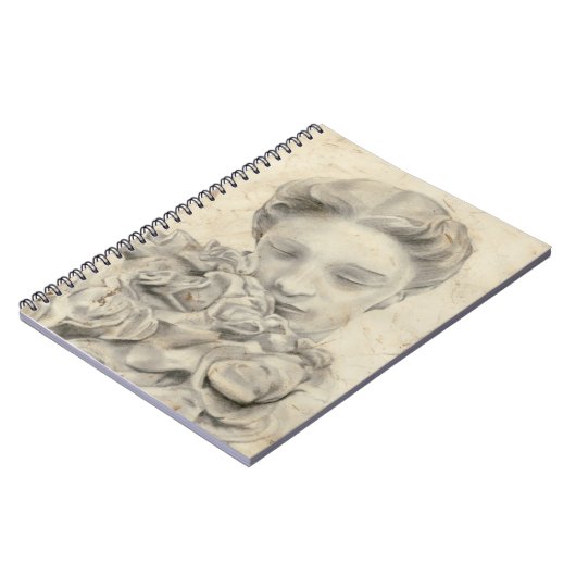 beeld in de tuin I Notitieboek (Linkerzijde)