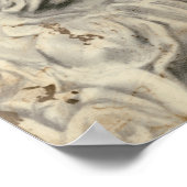 beeld in de tuin I Poster (Hoek)