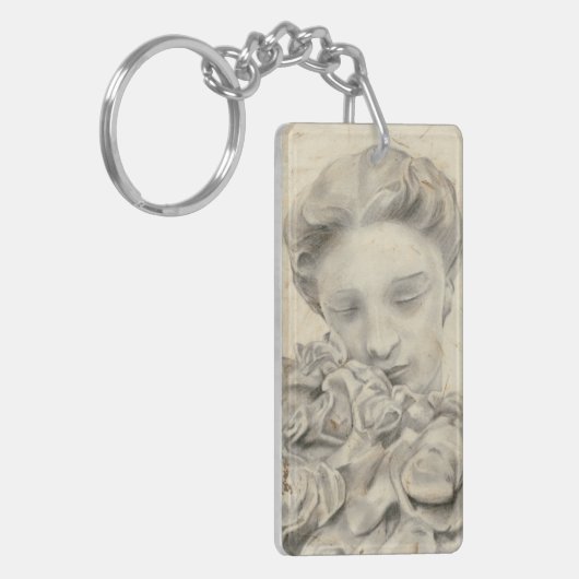 beeld in de tuin I Sleutelhanger (Voorkant Links)