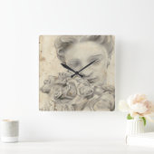 beeld in de tuin I Vierkante Klok (Huis)