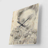 beeld in de tuin I Vierkante Klok (Hoek)