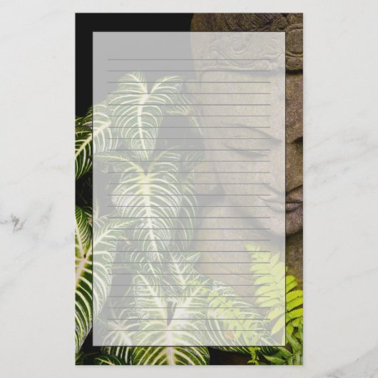 Beeld in een Garden Locatie-informatie: Chiang Ma Briefpapier (Voorkant)