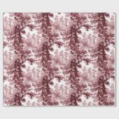  beeld in het landschap Toile-Roze & White Cadeaupapier (Vlak)