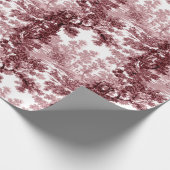  beeld in het landschap Toile-Roze & White Cadeaupapier (Hoek)