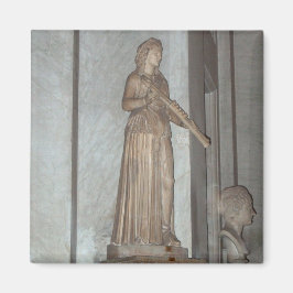 beeld in het Vaticaanmuseum in Rome, Italië Magneet