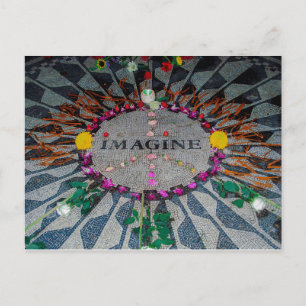 Beeld je in - Strawberry Fields Briefkaart