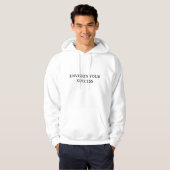 Beeld je succes in Motiverend Hoodie (Voorkant volledig)