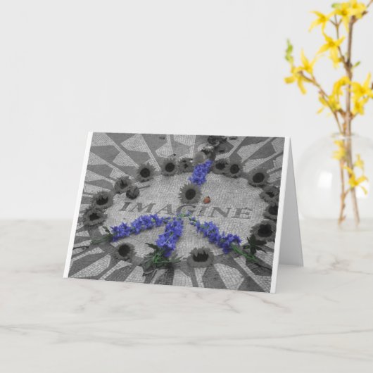 beeld kaart (Gele Bloem)