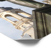 Beeld met glaskoepel op Kunstverein-gebouw Poster (Hoek)