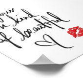 BEELD UW EIGEN SOORT BEAUTIEF POSTER (Hoek)