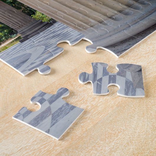 beeld van Cupidon, tempel van de liefde in Versail Legpuzzel (Zijkant)