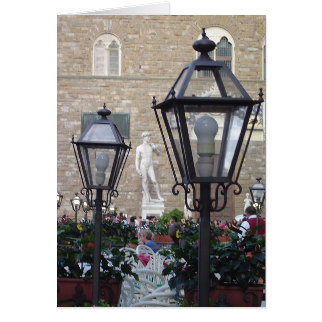 Beeld van David Florence, Italië blanco kaart (Voorkant)