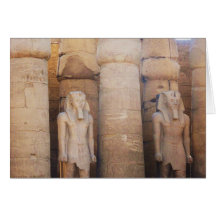 beeld van de farao Ramses II, Luxor Temple