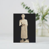 beeld van de Grote Godin, van Tell Asmar Briefkaart (Staand voorkant)