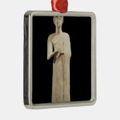 beeld van de Grote Godin, van Tell Asmar Metalen Ornament (Rechts)