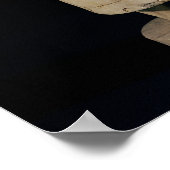 beeld van de Grote Godin, van Tell Asmar Poster (Hoek)