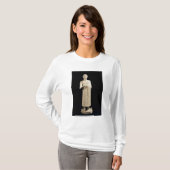 beeld van de Grote Godin, van Tell Asmar T-shirt (Voorkant volledig)