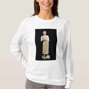 beeld van de Grote Godin, van Tell Asmar T-shirt