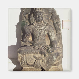 beeld van de Hindoe God Brahma Magneet