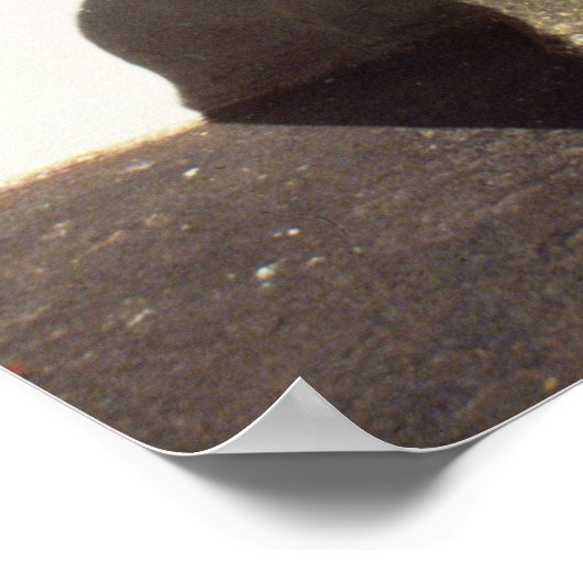 beeld van de Hindoe God Brahma Poster (Hoek)