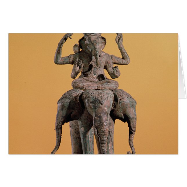 beeld van de hindoe God Ganesh (Voorkant Horizontaal)